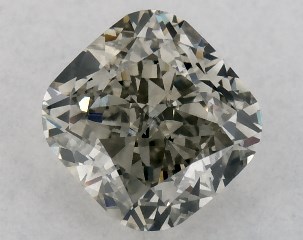 0.53 Carat Fancy Gray-SI1 Cushion Modified Cut Diamond